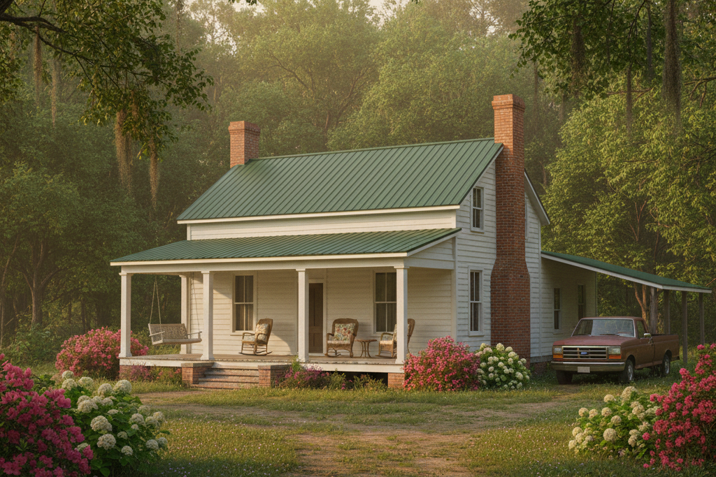 A house in the country